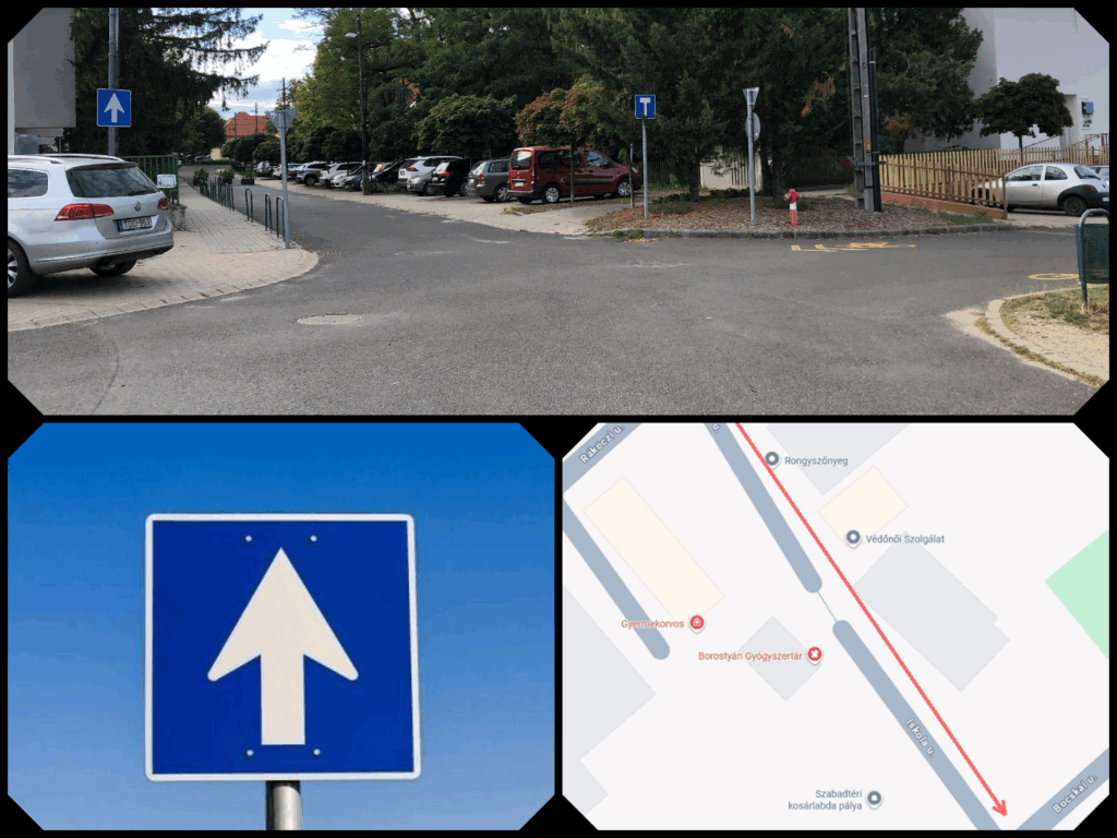 FORGALMIREND-VÁLTOZÁS AZ ISKOLA UTCÁBAN