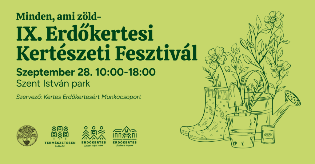 SZEPTEMBER VÉGÉN ÚJRA KERTÉSZETI FESZTIVÁL ERDŐKERTESEN!