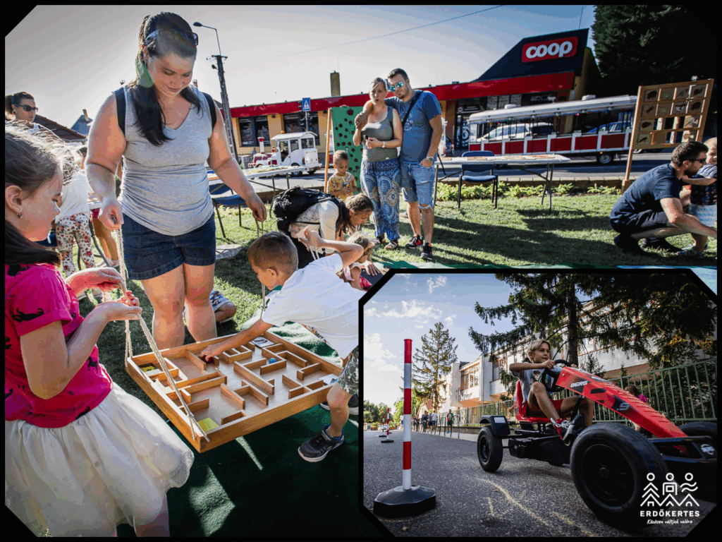 GYERMEKEK UTCÁJA ÉS NÉPI JÁTSZÓTÉR A KERTÉSZETI FESZTIVÁLON IS