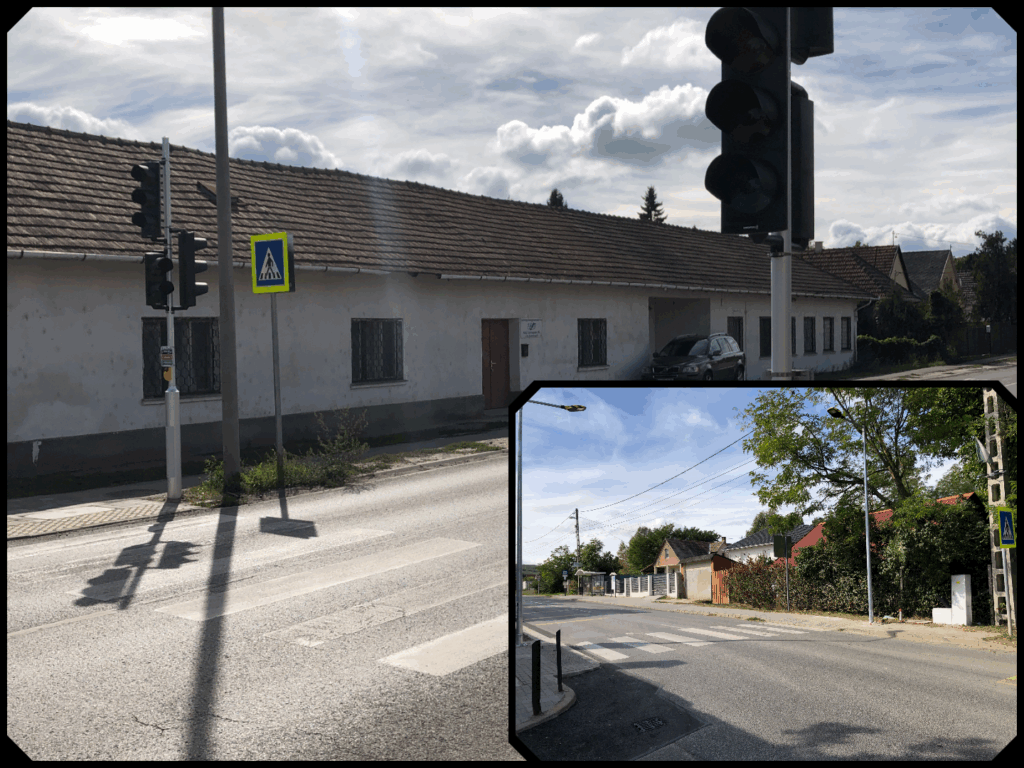 RENDBEN HALADNAK A GYALOGÁTKELŐ FEJLESZTÉSEK A FŐ ÚTON