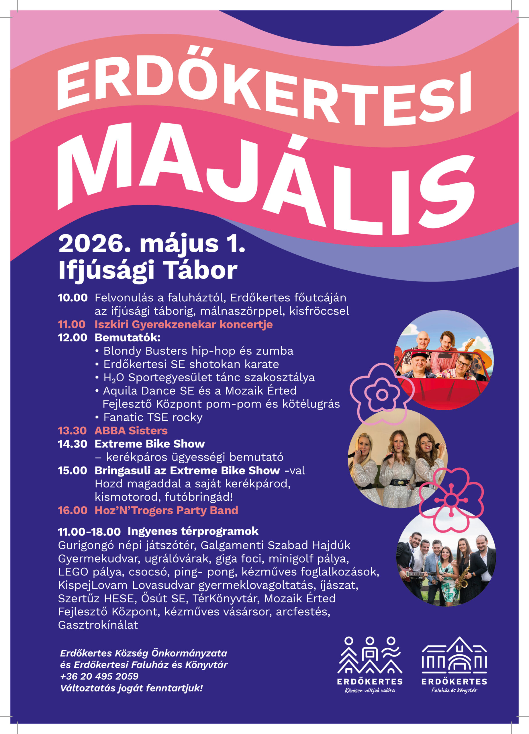 Erdőkertes MÁJUS 1 MAJÁLIS A4 2026.indd